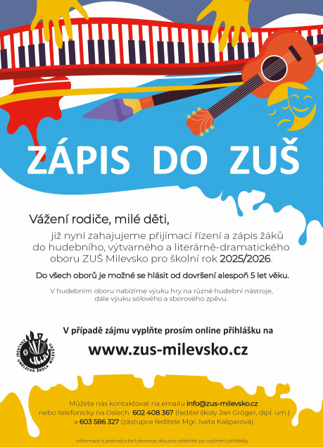 Zápis nových žáků