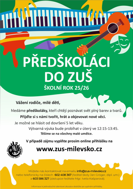 Výtvarný svět pro malé talenty